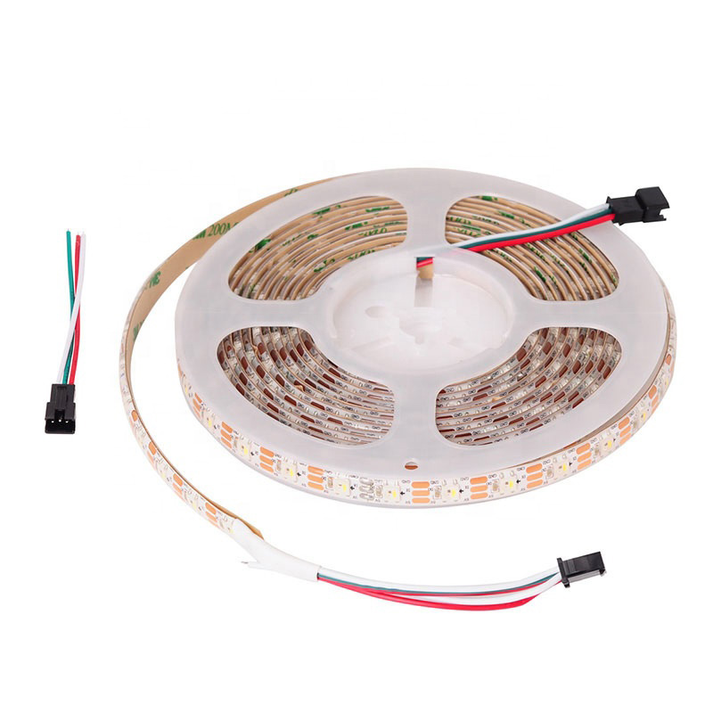 SK6812 RGB 60LEDS/M DC12V 10MM-Wide Digital Intelligent Addressable LED Strip Lights - 5m/16.4ft per roll SK6812 RGB 60LEDS/M DC12V 10MM-Wide Digital Intelligent Addressable LED Strip Lights - 5m/16.4ft per roll